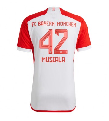 Bayern Munich Jamal Musiala #42 Kotipaita 2023-24 Lyhyet Hihat